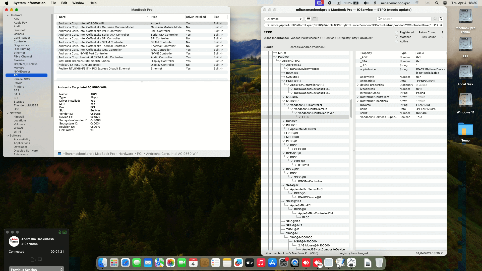 Asus ROG Strix G G531G DBQ086T [CoffeeLake   Intel UHD 630 + I2C]   OpenCore 1